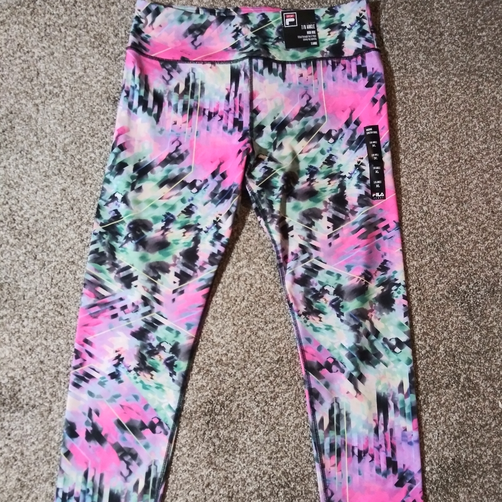 XL fila leggings